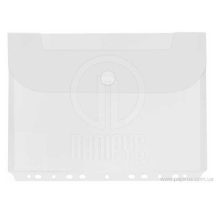 A4-es átlátszó műanyag mappa