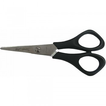 Acél olló műanyag nyéllel 125mm