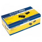 Fekete fém kapocs 32mm, 12db-os csomag