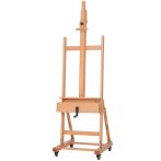 Masszív bükkfa festőállvány Meeden 6004 fogantyúval