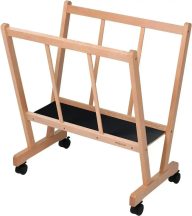 Fa nyomat-állvány Meeden bükk 69x53x77cm