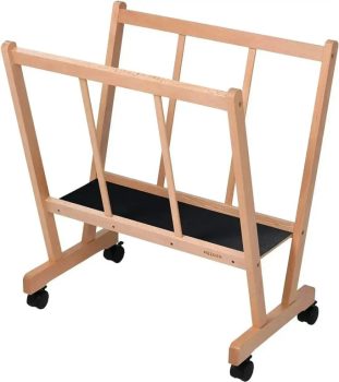 Fa nyomat-állvány Meeden bükk 69x53x77cm