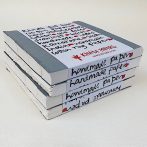 Kézi Khadi papírok tömb 21x21cm 100g