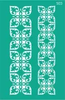 Stencil repeatable self-adhesive 13x20cm  503