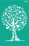 Stencil repeatable self-adhesive 13x20cm  1308