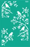 Stencil repeatable self-adhesive 13x20cm  1501