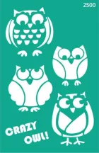 Stencil repeatable self-adhesive 13x20cm  2500