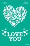 Stencil repeatable self-adhesive 13x20cm  2007