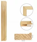 Feszítőkeret profil 15x35mm – 70cm