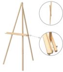 Kiállítási festőállvány fenyő 125cm