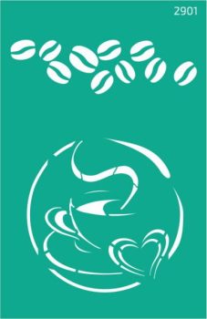 Sablon újrahasználható öntapadó 13x20cm – 2901