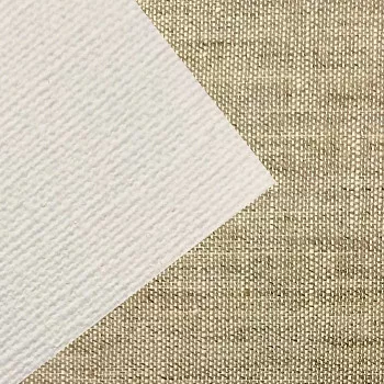 Alapozott vászon Rosa len 600g – szélesség 200cm, méterárú