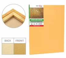 Colored canvas Rosa beige - 20x30cm