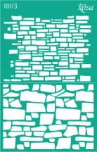 Sablon újrahasználható öntapadó 13x20cm – 1803