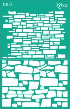 Sablon újrahasználható öntapadó 13x20cm – 1803