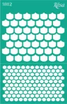 Stencil repeatable self-adhesive 13x20cm  1802