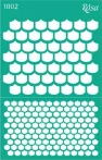 Stencil repeatable self-adhesive 13x20cm  1802