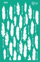 Stencil repeatable self-adhesive 13x20cm – 504