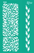 Stencil repeatable self-adhesive 13x20cm  508