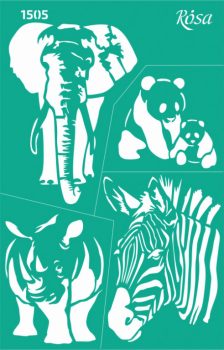 Sablon újrahasználható öntapadó 13x20cm – 1505