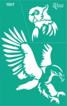 Sablon újrahasználható öntapadó 13x20cm – 1507