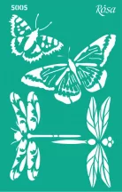 Sablon újrahasználható öntapadó 13x20cm – 5005