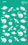 Stencil repeatable self-adhesive 13x20cm  2806