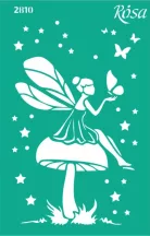Stencil repeatable self-adhesive 13x20cm  2810