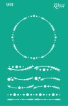 Stencil repeatable self-adhesive 13x20cm – 903