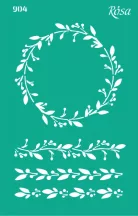 Sablon újrahasználható öntapadó 13x20cm – 904