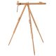 Pleinair beech easel Meeden 6077 with case