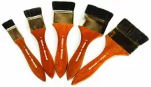   Széles ecset Renesans 8022 rövid természetes sörtével - 3.8cm méret