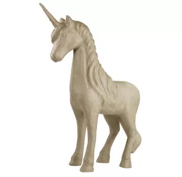 Papírmasé egyszarvú, extra nagy 55cm