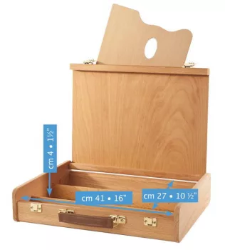 Wooden box beech Mabef 27x41cm - M/112