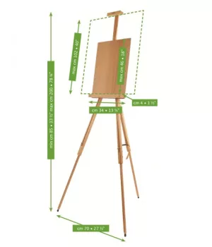 Outdoor easel for watercolor - M/26 Outdoor easel for watercolor - M/26