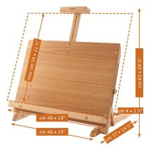 Asztali festőállvány lappal Mabef M/34