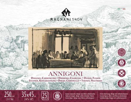 Pad for Magnani Annigoni drawing 35x45cm 250g 100% cotton