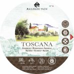Round watercolor pad Magnani Toscana 16cm 300g 100% cotton