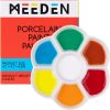 Porcelain palette for watercolor - flower
