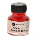 Kalligráfia tinta Manuscript 30ml – piros