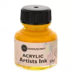 Kalligráfia tinta Manuscript 30ml - ragyogó sárga