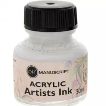 Kalligráfia tinta Manuscript 30ml – fehér