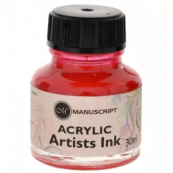 Kalligráfia tinta Manuscript 30ml – rózsaszín