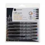Kalligráfia filctollak Manuscript Callicreative 6 db fémes Kalligráfia filctollak Manuscript Callicreative 6 db fémes
