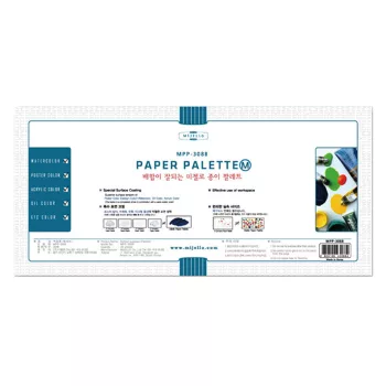 Papír paletta Mijello 17x37cm