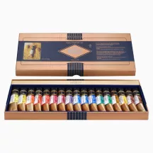 Akvarell festékkészlet Mijello 17x15ml Mission Gold