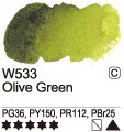 Akvarell festék Mijello 15ml – 533 Olívazöld