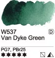 Akvarell festék Mijello 15ml – 537 Vandyke zöld