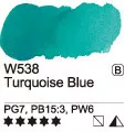 Akvarell festék Mijello 15ml – 538 Türkiz kék