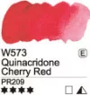 Akvarell festék Mijello 15ml – 573 Quinacridone cseresznyevörös